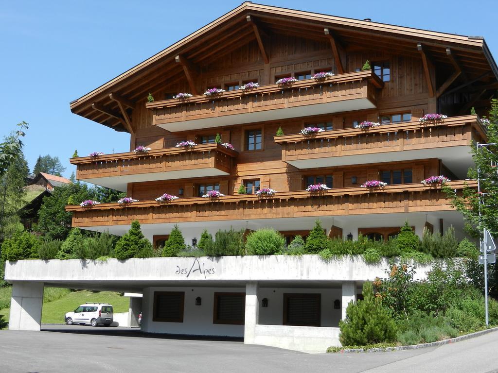 Hotel des Alpes Superieur Gstaad Extérieur photo